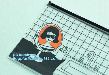 Slider Zipper PVC Pouch Clear Vinyl PVC Zip lockk Bag, slider zipper pvc pouch clear vinyl pvc Zip lockk bag, vinyl pvc eva