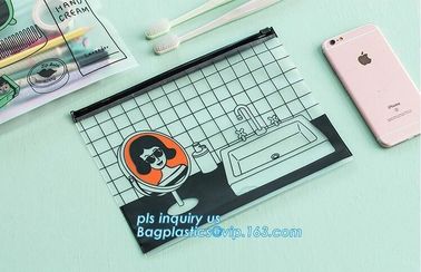 Zipper lock Bag with block slider, PE zipper lock bag, PA plastic bag, slider clothes packing for resealable plastic pe