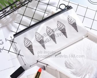 Zipper lock Bag with block slider, PE zipper lock bag, PA plastic bag, slider clothes packing for resealable plastic pe