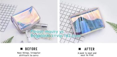 vinyl pvc barrel cosmetic bag with zipper, Barrel Bag Clear PVC Packing Zipper Bag, barrel PVC cosmetic bag, barrel bag