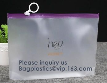 Cosmetic Toiletry Bag Zipper Transparent EVA Travel Makeup Cosmetic Pouch PVC EVA Packing Slider Zipper Bags Cooler Fabr