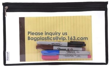 Custom Clear Zipper Pvc Zip lockk Pencil Bag,Zipper Pvc Waterproof Tote Beach Bag,PVC Mesh Bag PVC Zipper Bag