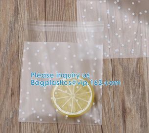 Cookies/Cake/Bread With Tear Notch,Matt OPP Plastic Food Grade Bakery Packaging Bag,Matte Bakery Packaging Bags Cookies,