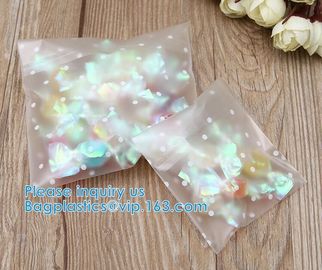 Cookies/Cake/Bread With Tear Notch,Matt OPP Plastic Food Grade Bakery Packaging Bag,Matte Bakery Packaging Bags Cookies,