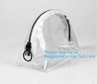Slider Zipper Pvc Pouch Clear Vinyl Pvc EVA Swimwear Packaging Bikini Swimwear Bag Zipper Storage Bag