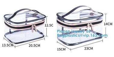 PVC Mini Plastic Cosmetic Bags , Cosmetic Tote Bags Printed Promotional Makeup Bag, Cosmetic bags, swimwearr bag