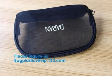 Portable Hanging Waterproof Beauty Makeup Bag Multi Function Travel Mesh Cosmetic Bag, Makeup Bags