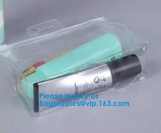 Eco-Friendly Heat Seal Frosted PVC /EVA Zip lockk Bag Frost Pvc/Color Pvc Nylon Zipper, Pvc Zipper