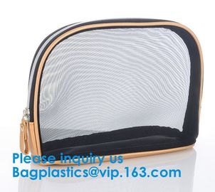 Mesh Cosmetic Bag Promotional 5pc Basics Makeup Bag Set, Mesh Cosmetic Bag Makeup Bags, Makeup Pouch