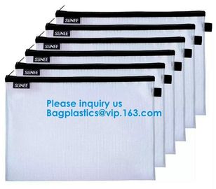 Zipper Bag/File bag/Document bag,PP/ PVC plastic clear file bag with zipperA3 A4 A5,Eco-Friendly, Water Proof/Dust Proof