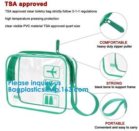 Wallet Women Travel Wash Organizer Pouch,Large Portable Travel Clear PVC Transparent Wash Toiletry Pouch Bag