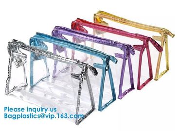 Eco-Friendly Makeup Bag Travel Large Storage Easy Carrying Transparent Women Clear Cosmetic Bag