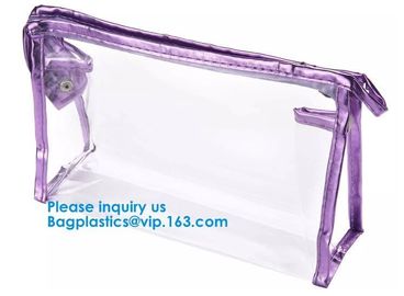 Eco-Friendly Makeup Bag Travel Large Storage Easy Carrying Transparent Women Clear Cosmetic Bag