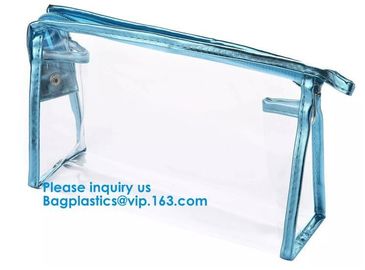Eco-Friendly Makeup Bag Travel Large Storage Easy Carrying Transparent Women Clear Cosmetic Bag
