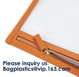 OEM Makeup Cosmetic Bag Commodity Package Packing Soft Customized PVC Slider,Portable Washable Storage Bag Makeup Zipper
