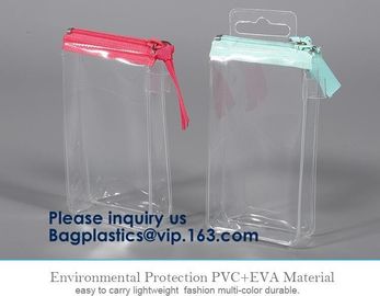Fold Up Cosmetic Bag EVA Pouch OEM Promotional Heat Seal Sewing Zipper,Cosmetic Makeup Toiletry Set Bag Pouch