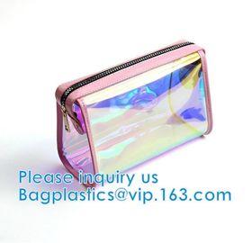 Makeup Cosmetic Bag Underwear Professional Makeup Bag Slider Closure Zip For Tower Clothing Slider Zipper Bag