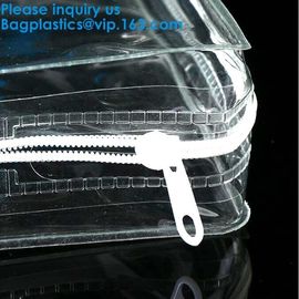 Custom Resealable Frosted Pp Eva Opp Slider Bag Pvc Frosted Cosmetic Garment Poly Zip lockk Bag Matte Plastic Bag