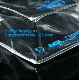 Custom Resealable Frosted Pp Eva Opp Slider Bag Pvc Frosted Cosmetic Garment Poly Zip lockk Bag Matte Plastic Bag