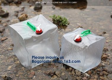 Portable Tank Bag,Drinking Water Bag Water Bags Multicolor Green Portable Food Safety Grade PVC Foldable Water Bags with