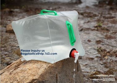 Portable Tank Bag,Drinking Water Bag Water Bags Multicolor Green Portable Food Safety Grade PVC Foldable Water Bags with