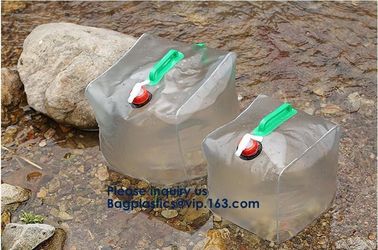 Portable Tank Bag,Drinking Water Bag Water Bags Multicolor Green Portable Food Safety Grade PVC Foldable Water Bags with