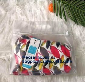 Slider Zipper Pvc Pouch Clear Vinyl Pvc Zip lockk Bag,Package Vinyl Transparent Pvc Bag Cosmetic Packing Bagease