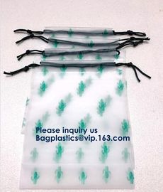 Non-Toxic Odorless Clear Transparent PVC Slider Zipper Bag With Custom Logo,Frosted Translucent Pvc Slider Plastic Seale