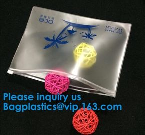 PVC Slider Frosted Zipper Bag ,Plastic Packing Bag With Zipper, Resealable Poly Bags,Slider Zipper Bag Clear Pvc Packagi