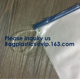 Custom Waterproof Clear PVC Slider Zip lockk Bubble Cosmetic Bags,Clear PVC PP OPP PE LDPE slider bag,Vinyl Pvc Zip lockk Ba