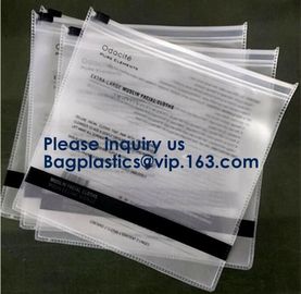 Slider Zipper Cosmetic Pvc Bag Clear Vinyl Pvc Zip lockk Bag,Matte PVC Zipper Slider Bag With Ring, Bagease, Bagplastics
