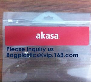 Slider Zip Lock Grip Seal Custom Size Logo PVC Slider Closure Mat Zipper Bag Socks Sealing Poly Bags bagease bagplastics