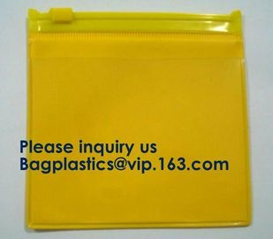 Slider Zip Lock Grip Seal Custom Size Logo PVC Slider Closure Mat Zipper Bag Socks Sealing Poly Bags bagease bagplastics