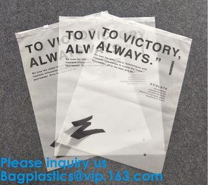 Standup Cosmetics Packaging PVC Slider Bag,Transparent PVC Slider Zip lockk Bags For Cosmetic Packing, Pouch Slider plasti