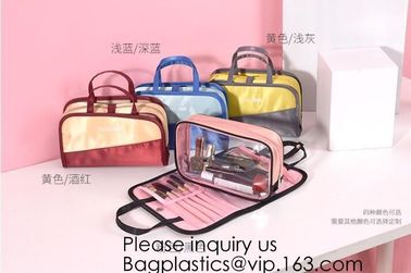 Customized Women/Men Organizer Toiletry Storage Travel Makeup Bag Blank Canvas Cosmetic Bag, bagease, bagplastics