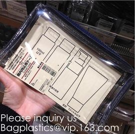 Frosted Pvc Document File Bag With Slider Zipper,Pvc Zip lockk Bag For File And Document,Pvc Zip lockk Bag, BAGEASE, BAGPLAS