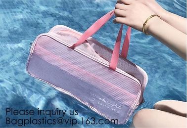 Mini Small PVC Transparent Plastic Cosmetic Organizer Bag Pouch With Zipper Closure,Travel Toiletry clear pvc Makeup Bag