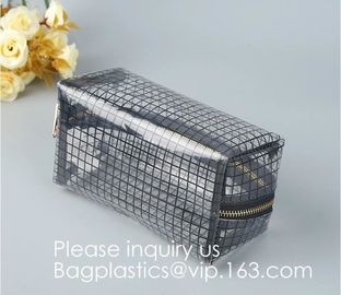 Promotion Travel PVC Cosmetic Pouch,PVC Makeup Bag Pouches Tote Clear Transparent Cosmetic Travel Bag For Sale