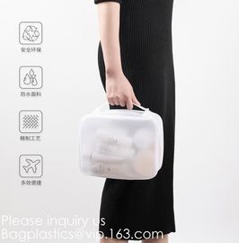 Lady'S Shell Travel Pouch Dazzle Colour Laser PVC Transparent Waterproof Cosmetic Bag,Cosmetic Makeup Bag, bagease
