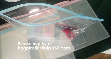 Travel Zippy Zip Clear File Storage Document Folder Wallets Bag,File Packing Pouch Plastic Zip Top Stationery Packing Ba
