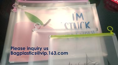 Pp Button Closure Document Bag Clear File Pocket Folder,Envelope Packaging Bag /Plastic Button File Bag, Promotional