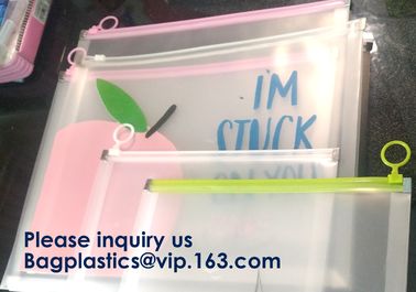Pp Button Closure Document Bag Clear File Pocket Folder,Envelope Packaging Bag /Plastic Button File Bag, Promotional