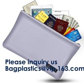 Oem Large Fireproof Cash Pouch Fireproof Bag For Documents Lipo Battery,Safe fireproof document bag,Fiberglass Waterproo