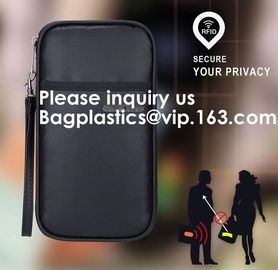 OEM custom luxury travel money passport safe zipper storage pouch fireproof document bag Pouch Money Fiberglass Fire Saf