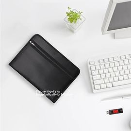 High Quality Fireproof Felt A4 Document File Folder Bag For Office,Fireproof Explosion-proof Lipo battery safe Bag