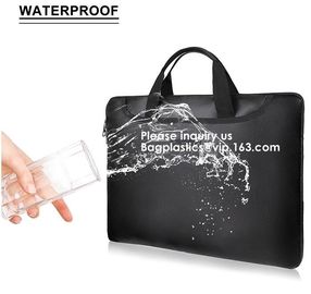 Laptop Computer Bag, Laptop Tote Bag for Women Waterproof Business Bags,Fiberglass Waterproof Zip Lock Pouch Zipper pack