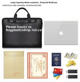 Laptop Computer Bag, Laptop Tote Bag for Women Waterproof Business Bags,Fiberglass Waterproof Zip Lock Pouch Zipper pack