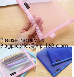 School Multiple Waterproof Zipper Stationery Bag,Accessories Student Stationery Waterproof Pencil Bag, bagease, bagplast