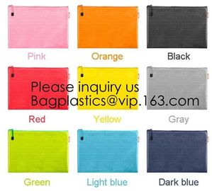 Linen Students Stationery Pouch Zipper Bag For Pen Polyester School Pencil Bag Pen Case,Stationery Pouch Bag Case Cosmet