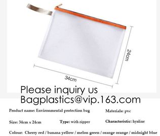 Small fresh transparent frosted pencil bag Simple jelly plastic color matching student pencil case stationery pencil bag